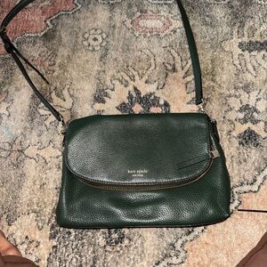 Kate Spade Dark Green Crossbody Bag